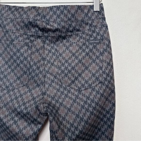 Sanctuary Womens Medium Pull On Houndstooth Printed Legging Pant - Picture 11 of 13